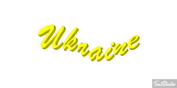 Ukraine Text effect