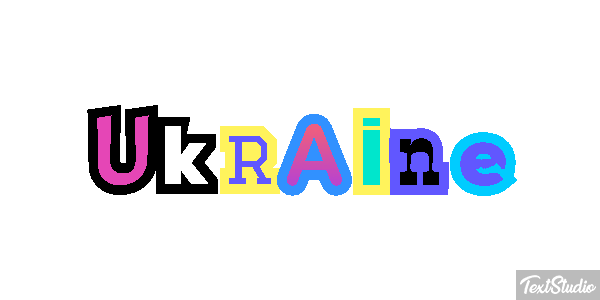 Ukraine Text effect