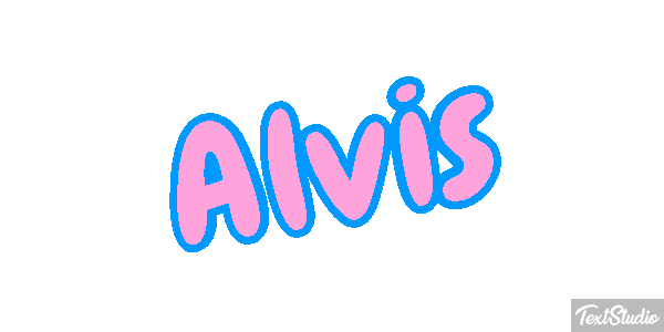 Alvis Text effect