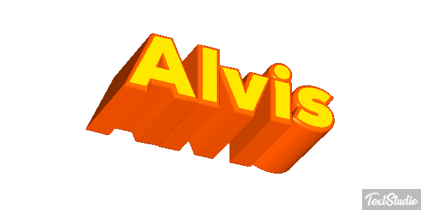 Alvis Text effect