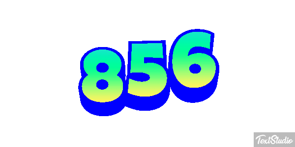 856 Efecto de texto