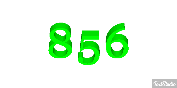 856 Efecto de texto