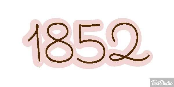 1852 テキスト効果