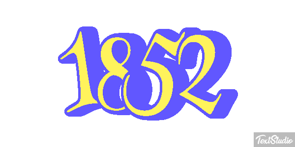 1852 テキスト効果