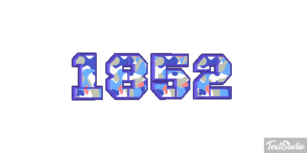 1852 テキスト効果