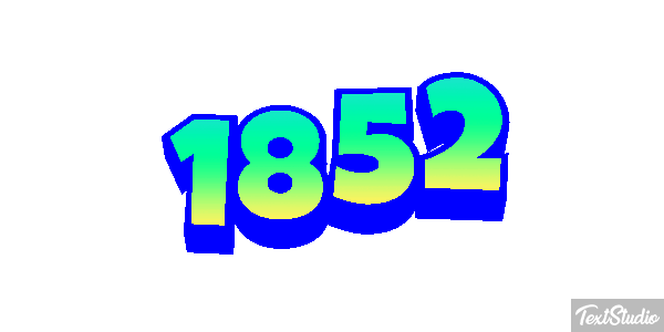 1852 テキスト効果