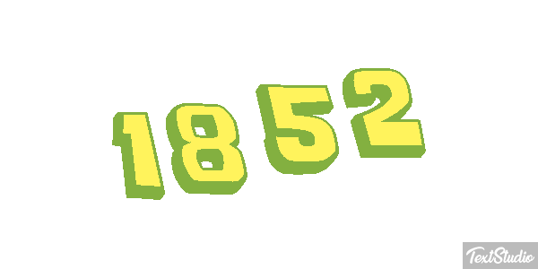 1852 テキスト効果