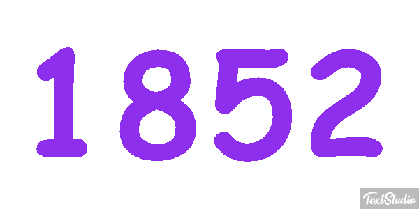 1852 テキスト効果