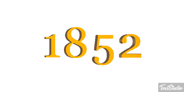 1852 テキスト効果