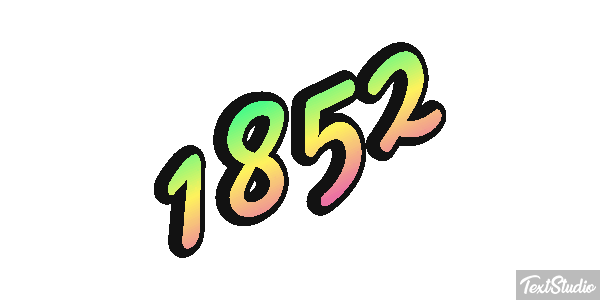 1852 テキスト効果