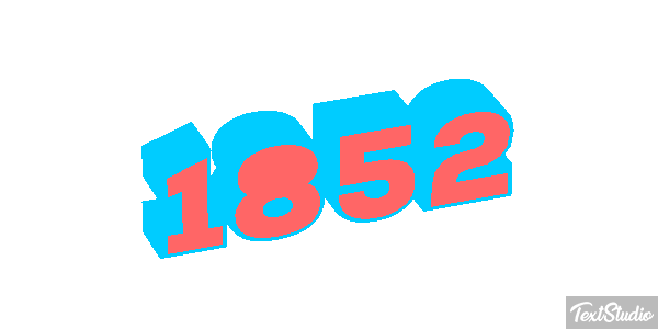1852 テキスト効果