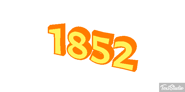 1852 テキスト効果
