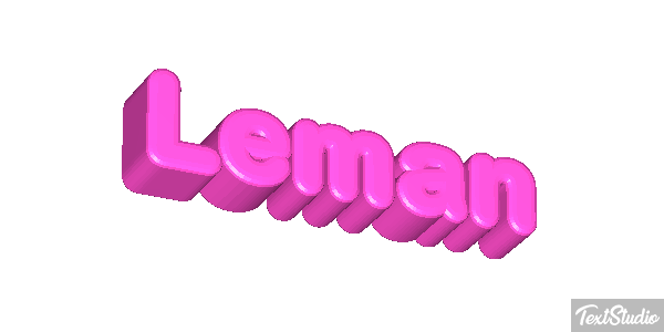 Leman Текстовый эффект