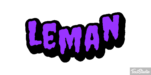 Leman Текстовый эффект