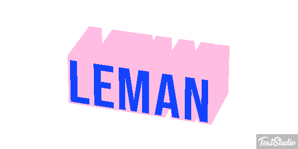 Leman Текстовый эффект