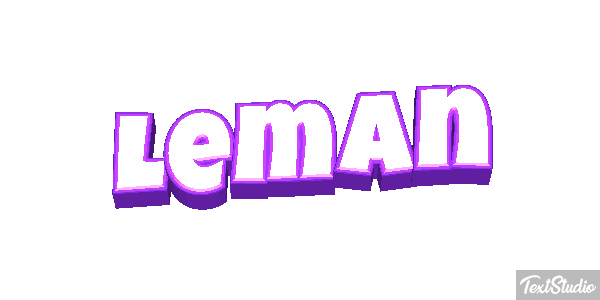 Leman Текстовый эффект