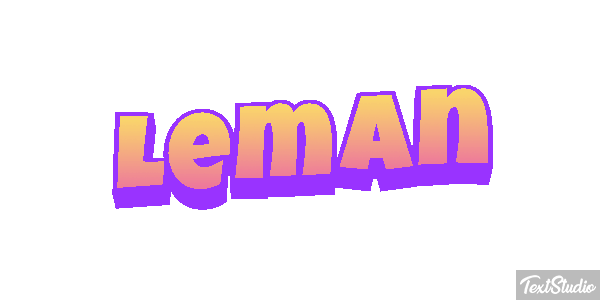 Leman Текстовый эффект