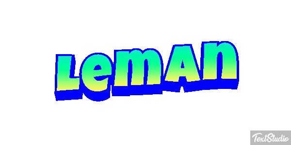 Leman Текстовый эффект