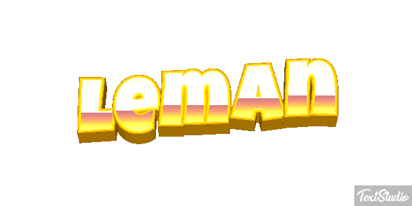 Leman Текстовый эффект