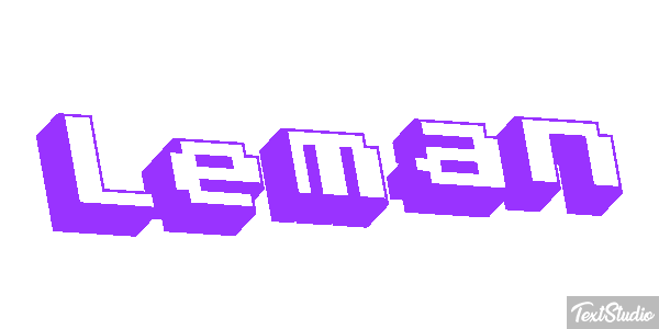 Leman Текстовый эффект