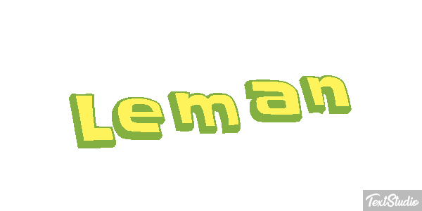 Leman Текстовый эффект