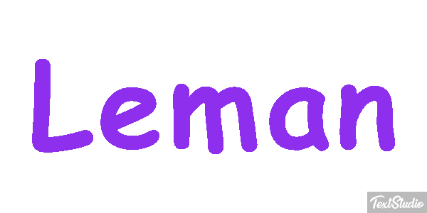 Leman Текстовый эффект