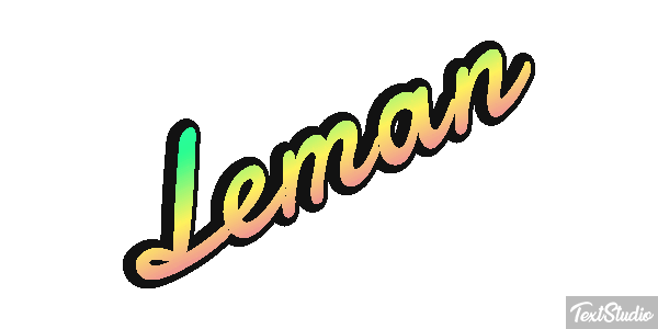 Leman Текстовый эффект