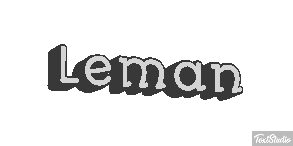 Leman Текстовый эффект
