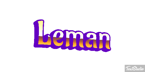 Leman Текстовый эффект