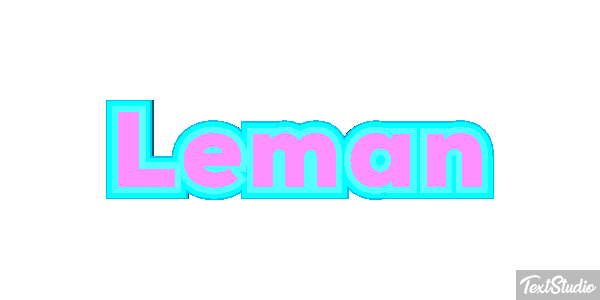 Leman Текстовый эффект