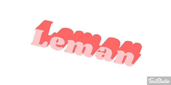 Leman Текстовый эффект