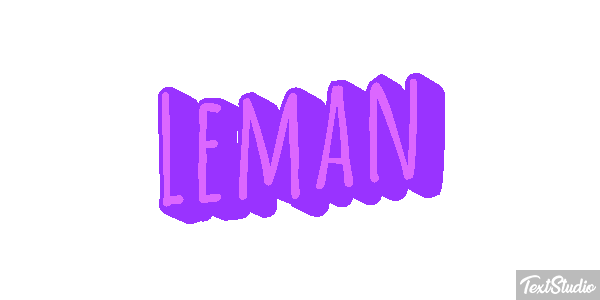 Leman Текстовый эффект