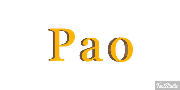 Pão Efeito do texto