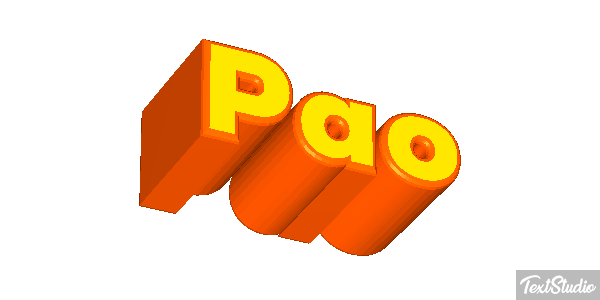 Pão Efeito do texto