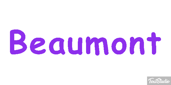 Beaumont Efekt tekstowy