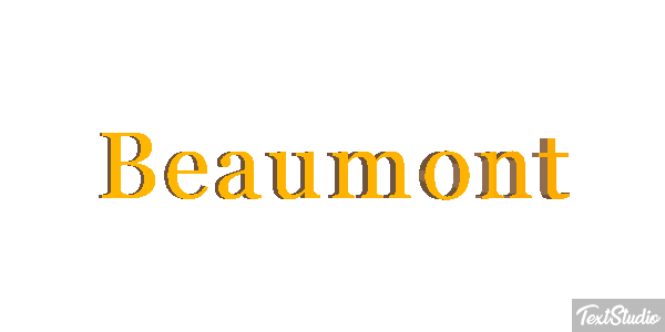 Beaumont Efekt tekstowy