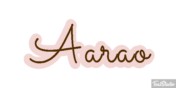 Aarão テキスト効果