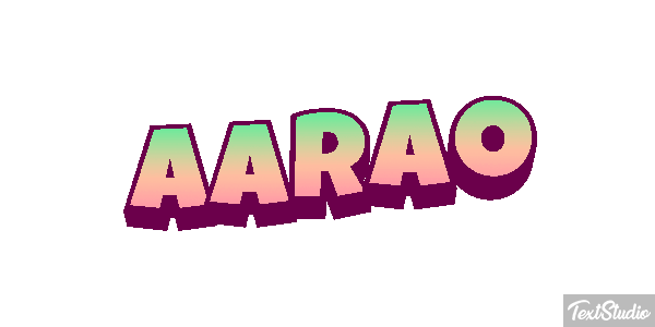 Aarão テキスト効果