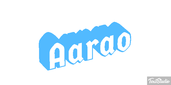 Aarão テキスト効果
