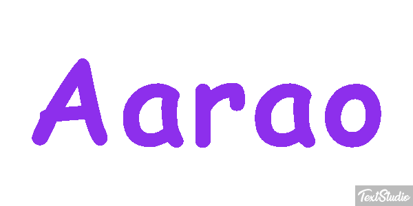 Aarão テキスト効果