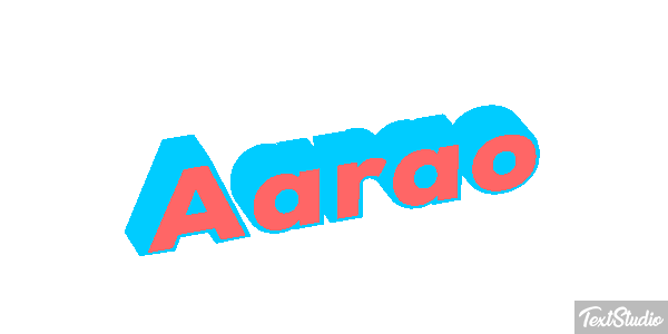 Aarão テキスト効果