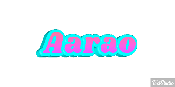 Aarão テキスト効果