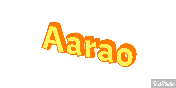 Aarão テキスト効果