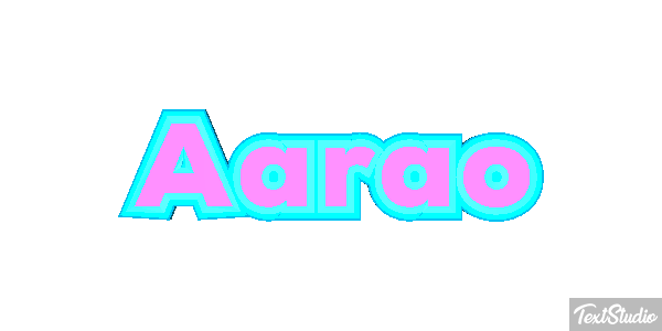Aarão テキスト効果