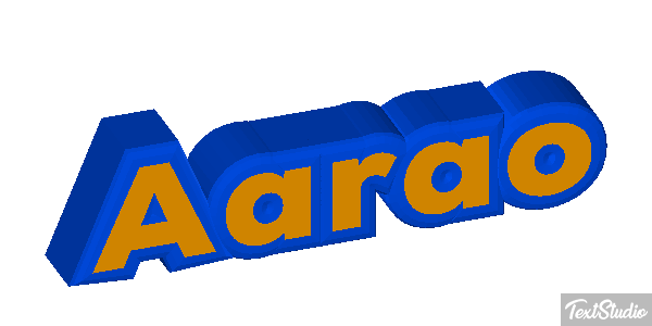 Aarão テキスト効果