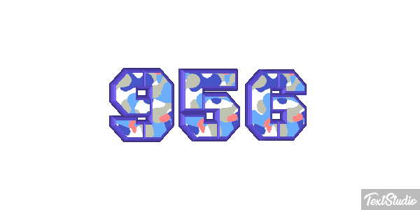 956 Tekst effect
