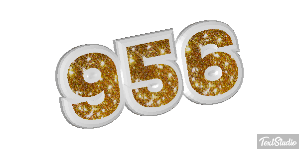 956 Tekst effect