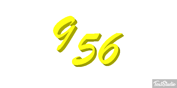 956 Tekst effect