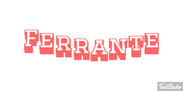 Ferrante Effetto testo