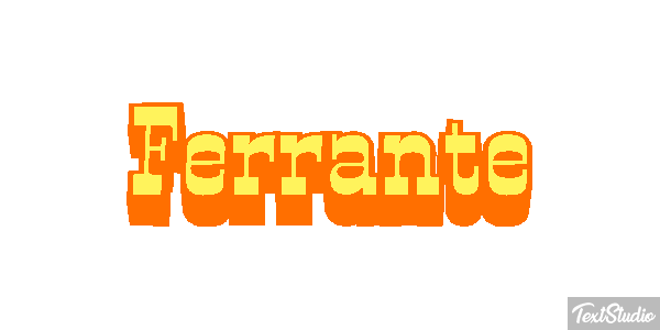 Ferrante Effetto testo